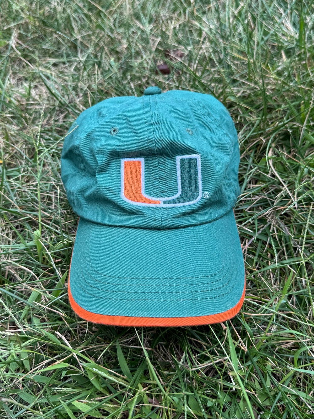 Vintage Miami Hurricanes Strapback Hat / 1990s - Y2K